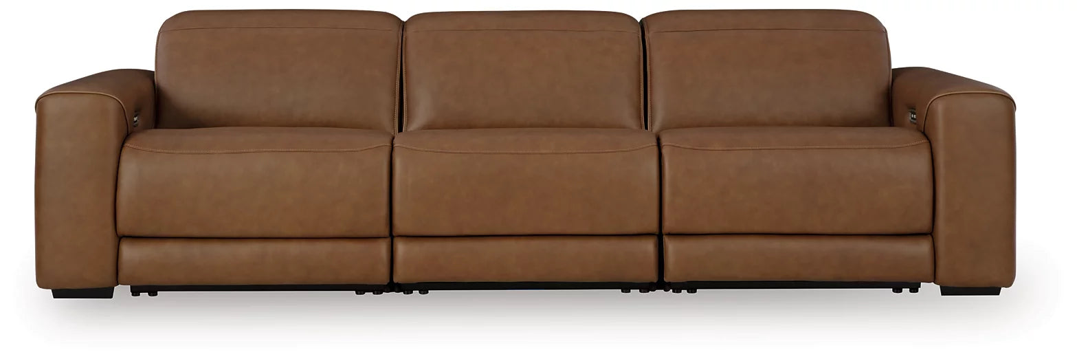 Magic Man Power Reclining Sectional Sofa - Ideal Furniture (Fresno,CA)