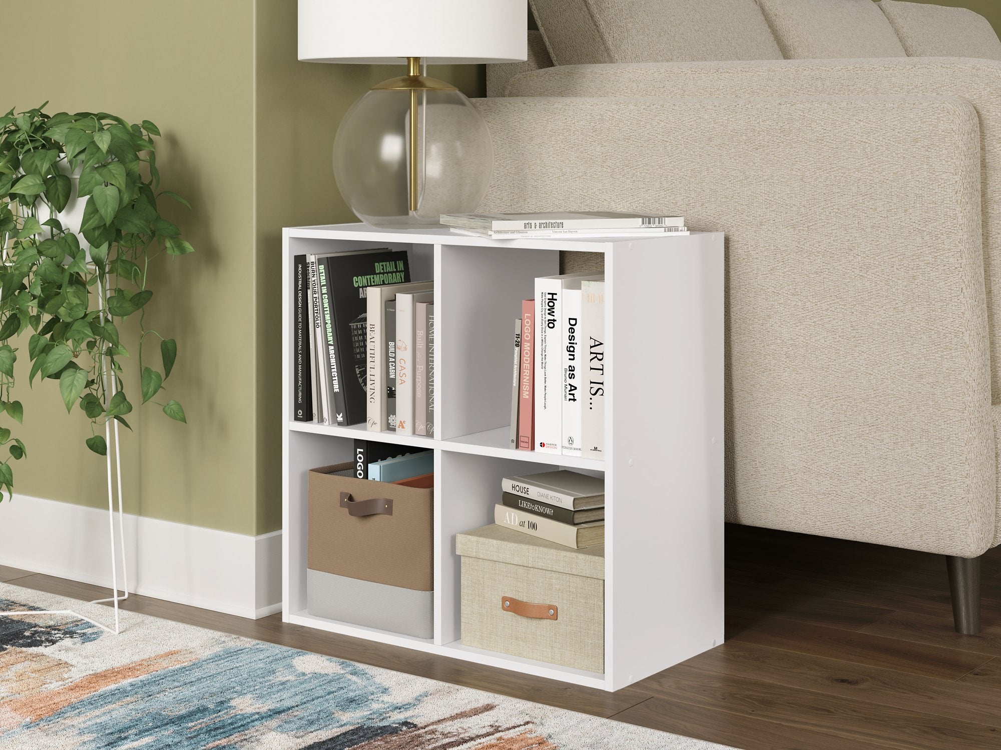 Onita Four Cube Organizer - Ideal Furniture (Fresno,CA)