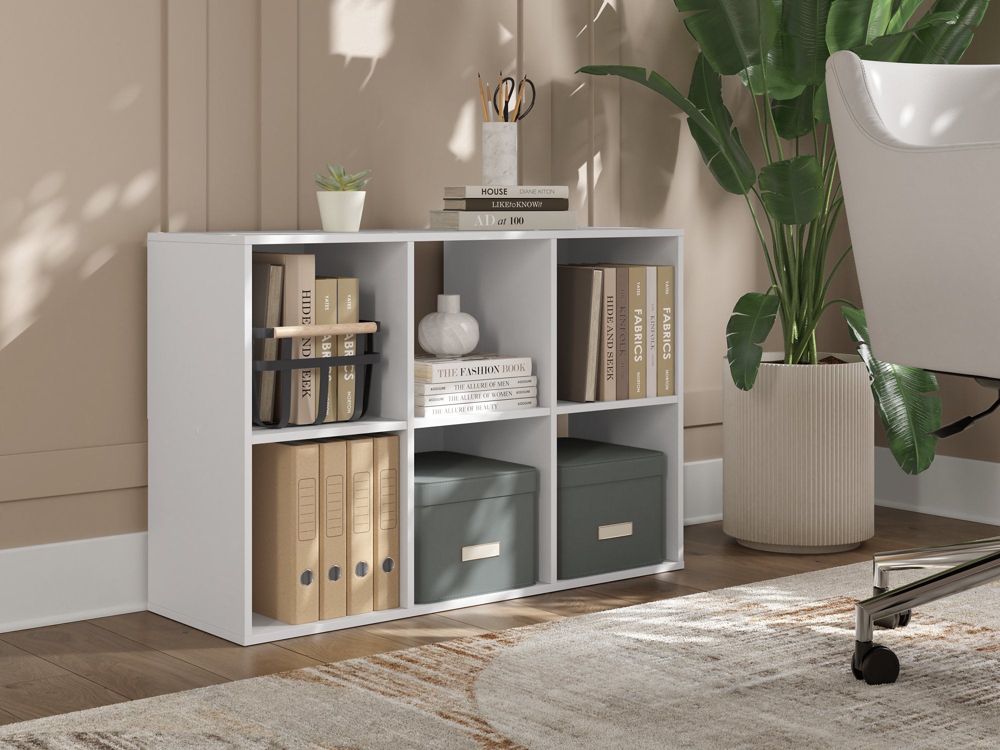 Onita Six Cube Organizer - Ideal Furniture (Fresno,CA)