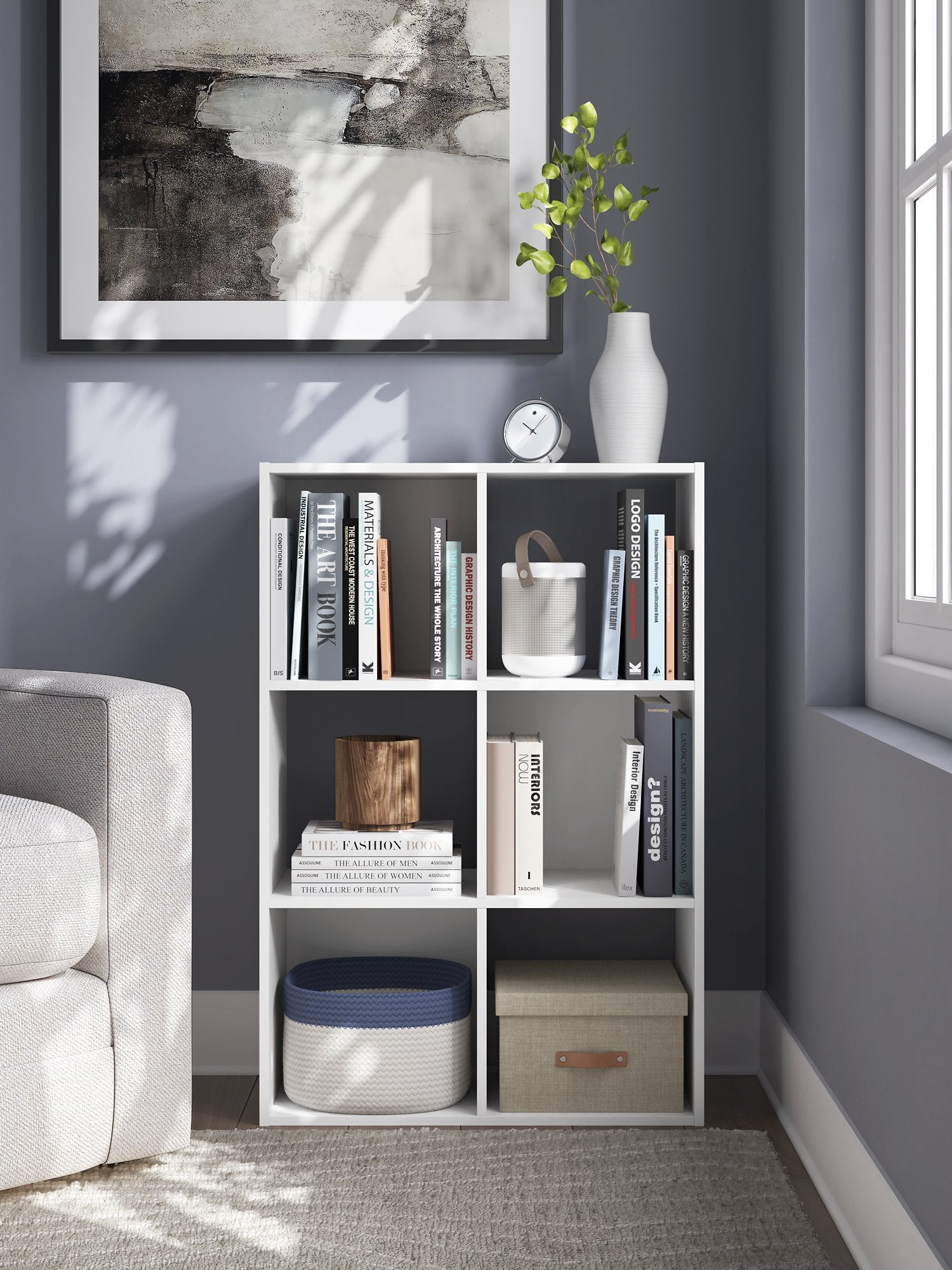 Onita Six Cube Organizer - Ideal Furniture (Fresno,CA)