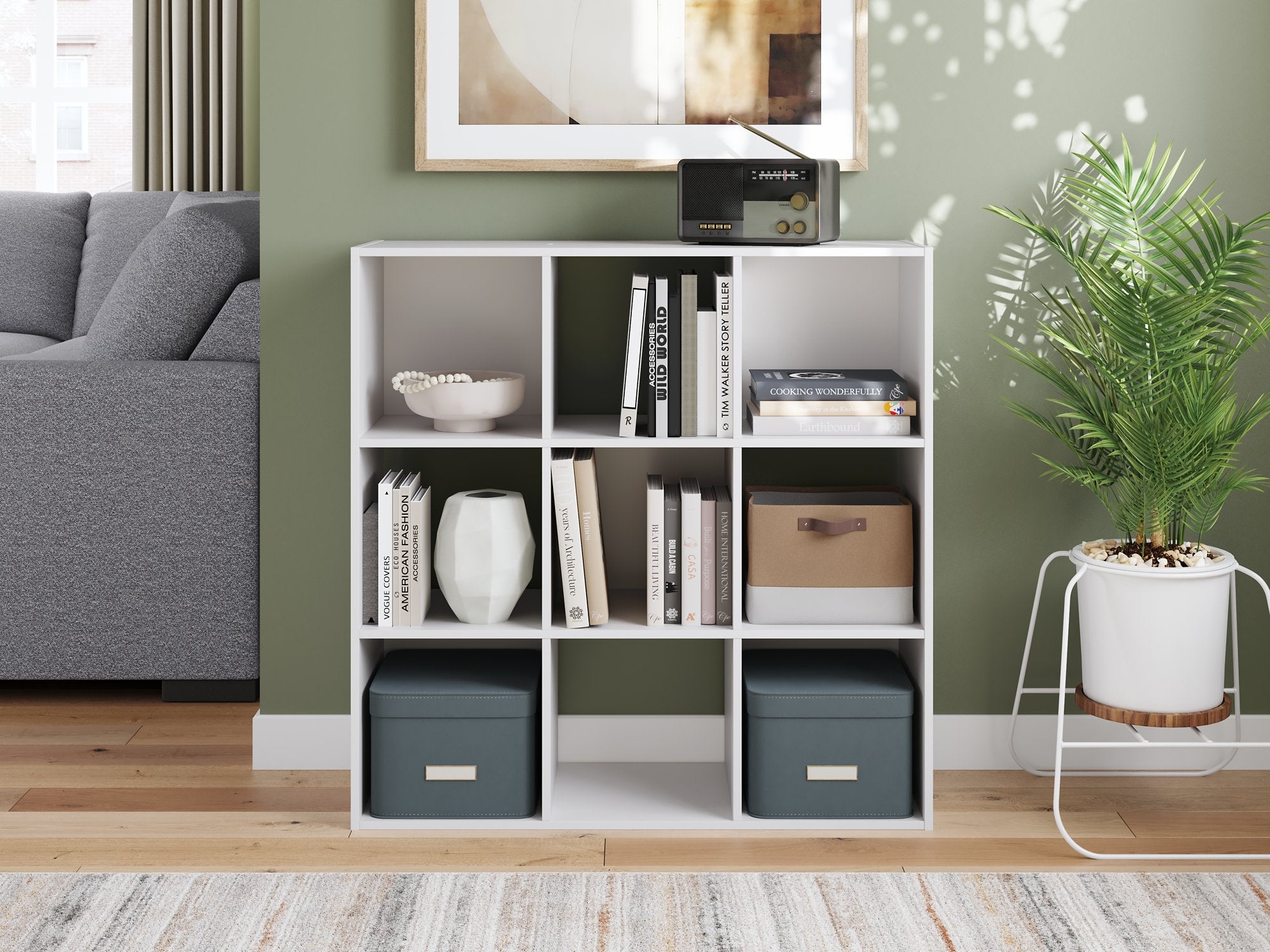 Onita Nine Cube Organizer - Ideal Furniture (Fresno,CA)
