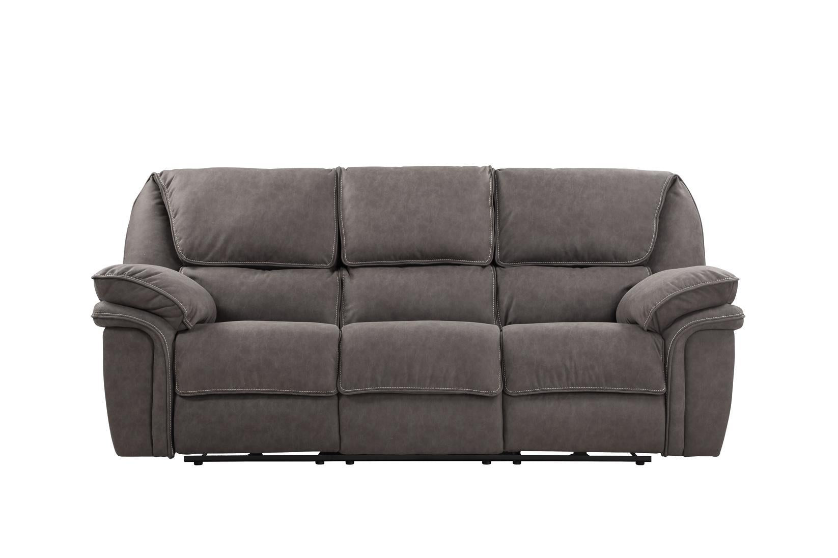 Emerald Home Allyn Power Sofa in Gray