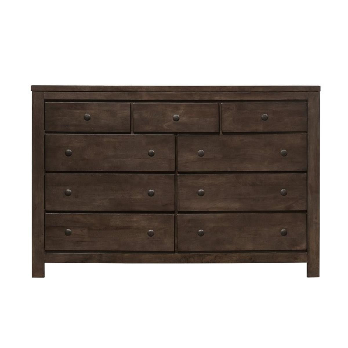 Emerald Home Ashton Hills Dresser in Classic Gray/Brown - Ideal Furniture (Fresno,CA)