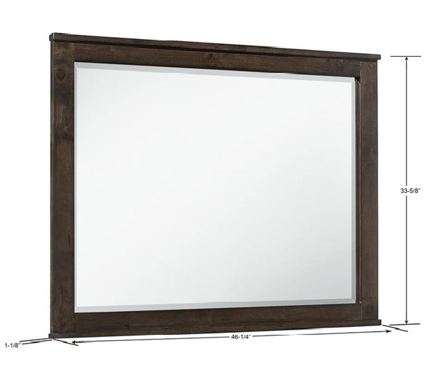 Emerald Home Ashton Hills MIrror in Classic Gray/Brown - Ideal Furniture (Fresno,CA)