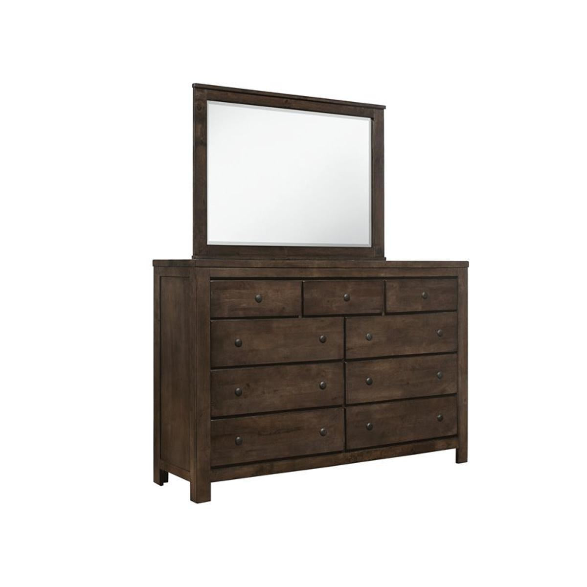 Emerald Home Ashton Hills Dresser in Classic Gray/Brown - Ideal Furniture (Fresno,CA)