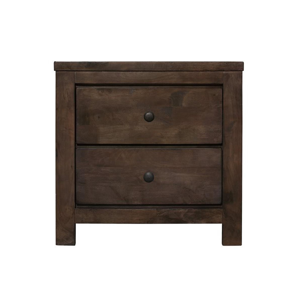 Emerald Home Ashton Hills Nightstand in Classic Gray/Brown - Ideal Furniture (Fresno,CA)