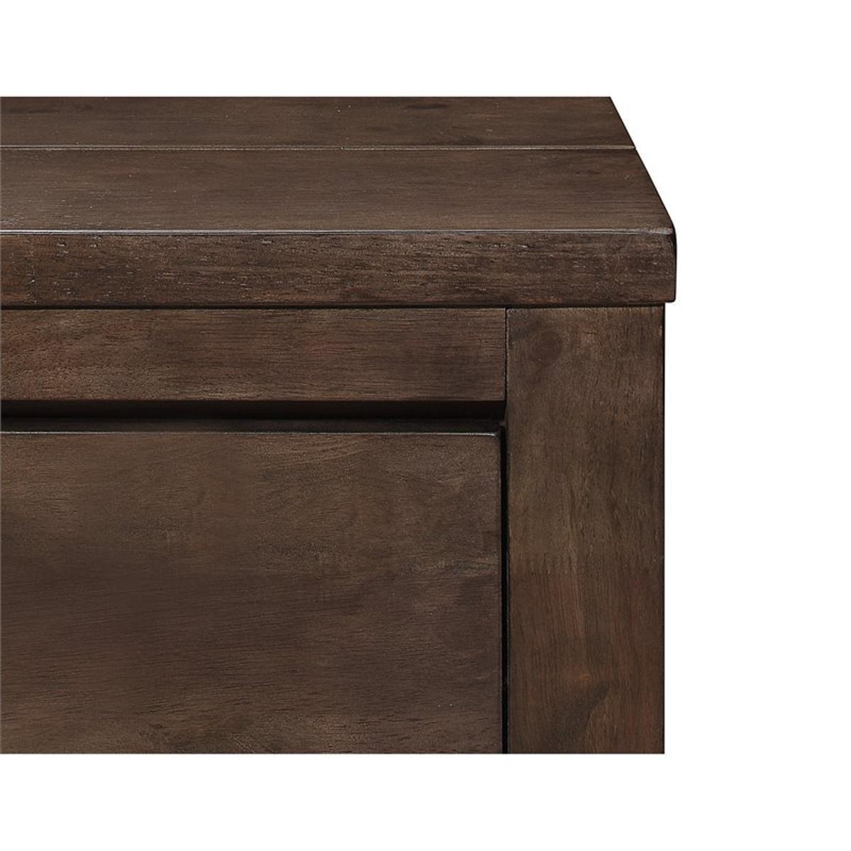 Emerald Home Ashton Hills Nightstand in Classic Gray/Brown - Ideal Furniture (Fresno,CA)
