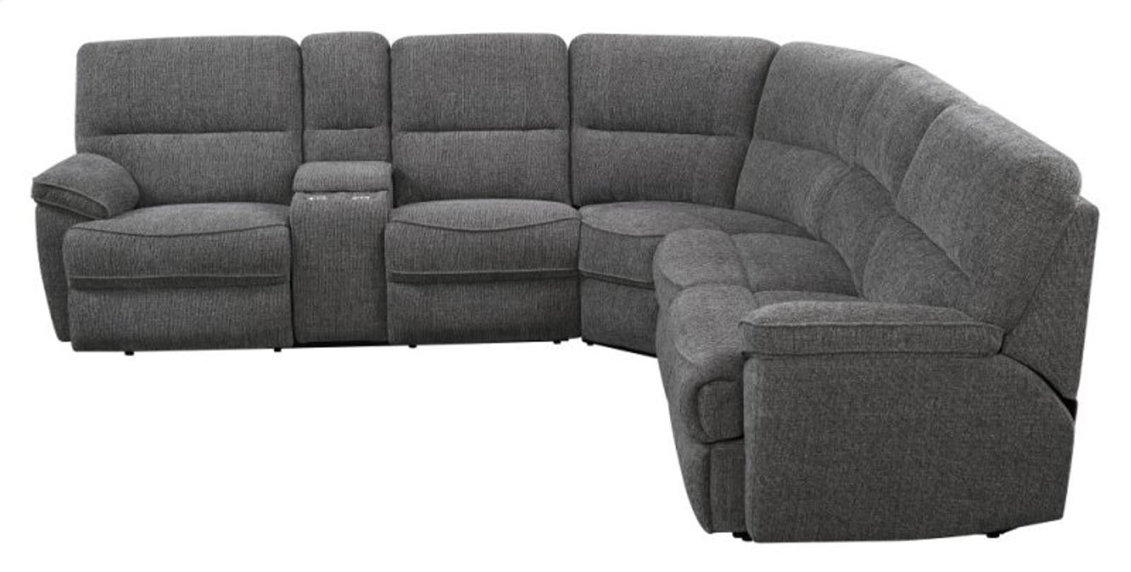 Emerald Home Aurora Sectional Set in Platinum - Ideal Furniture (Fresno,CA)