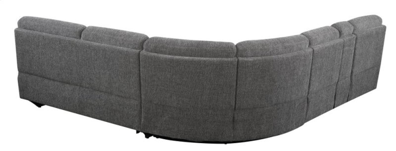 Emerald Home Aurora Sectional Set in Platinum - Ideal Furniture (Fresno,CA)