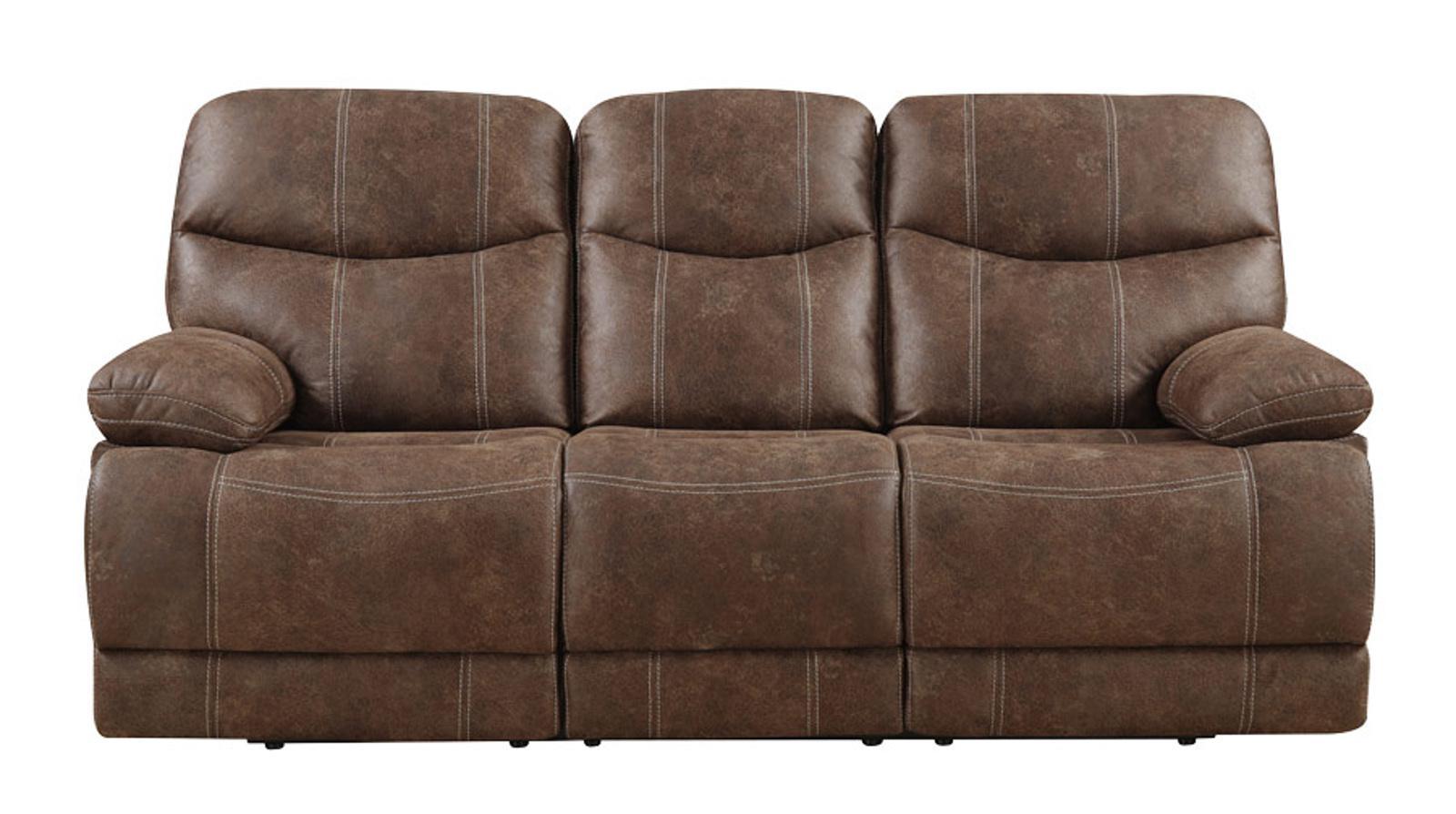 Emerald Home Earl Sofa in Brown - Ideal Furniture (Fresno,CA)