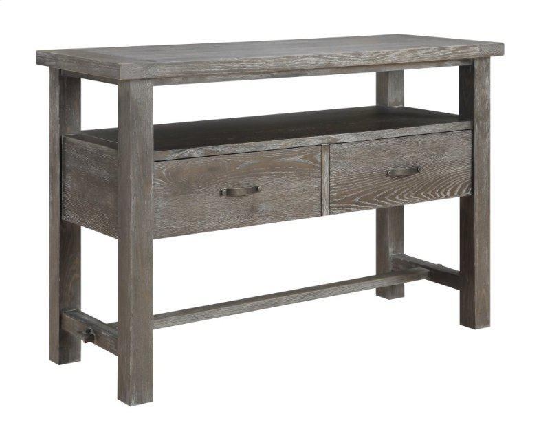 Emerald Home Paladin Server in Rustic Charcoal - Ideal Furniture (Fresno,CA)