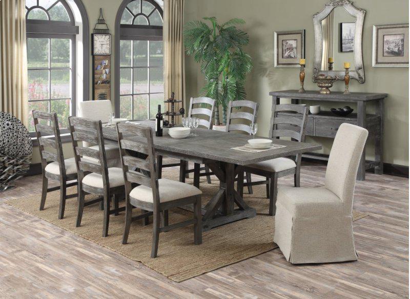 Emerald Home Paladin Server in Rustic Charcoal - Ideal Furniture (Fresno,CA)
