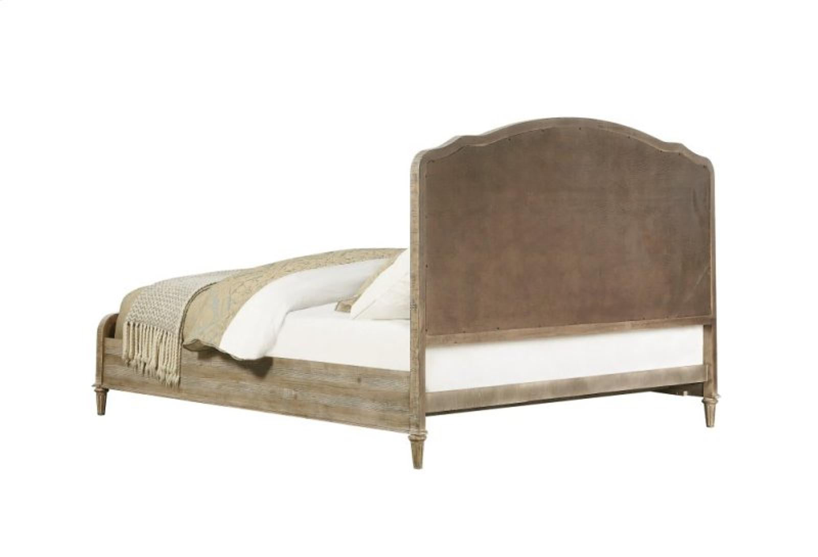 Emerald Home Interlude King Upholstered Bed in Sandstone B560-14-05-K