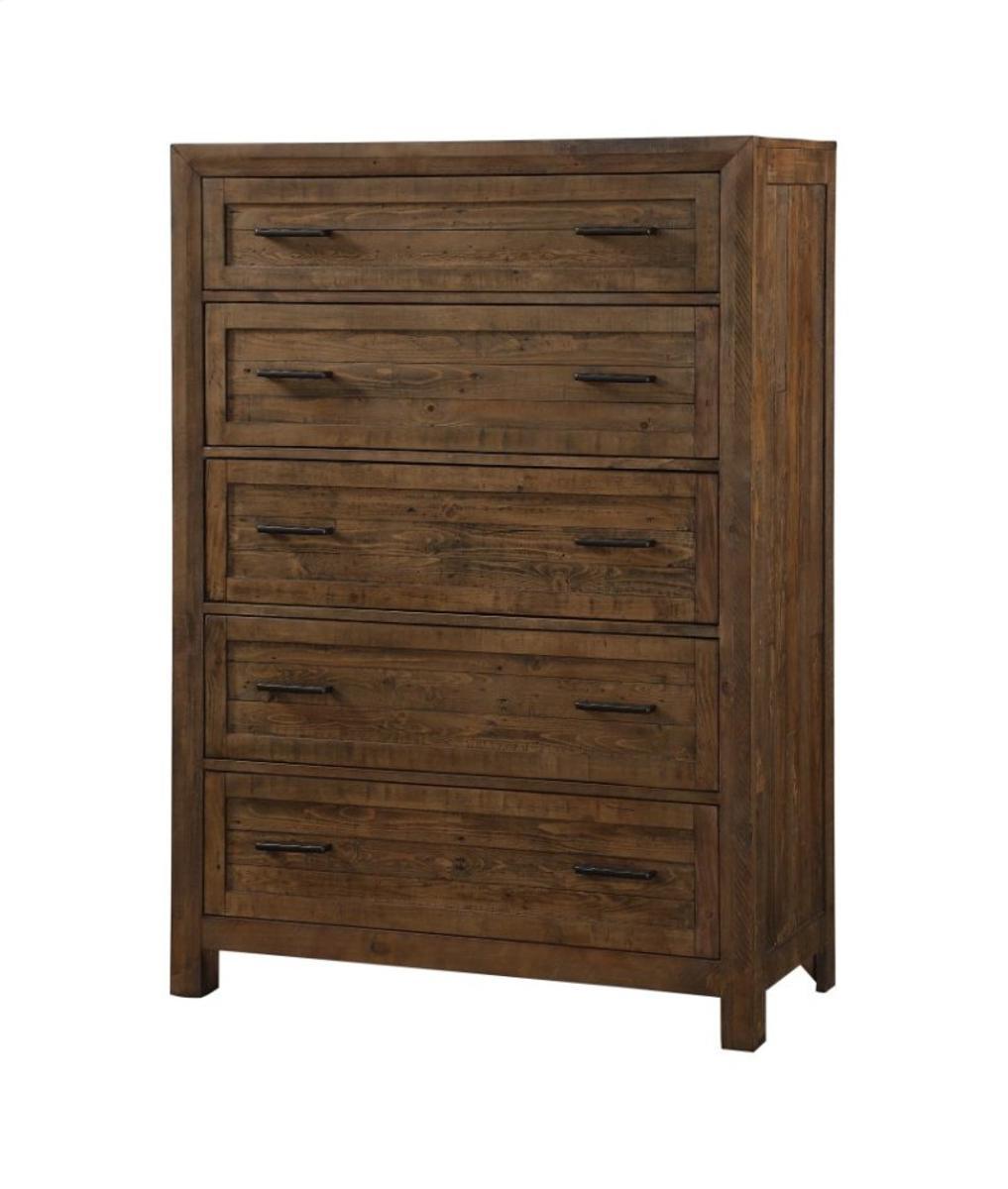 Emerald Home Pine Valley Landscape Mirror in Brown - Ideal Furniture (Fresno,CA)