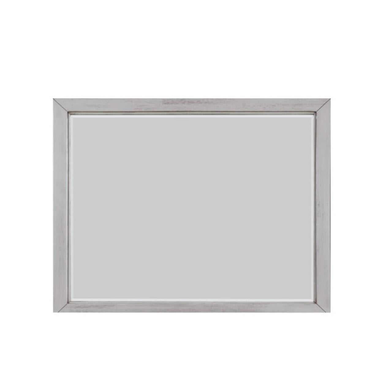 Emerald Home Warwick II Landscape Mirror in Grey