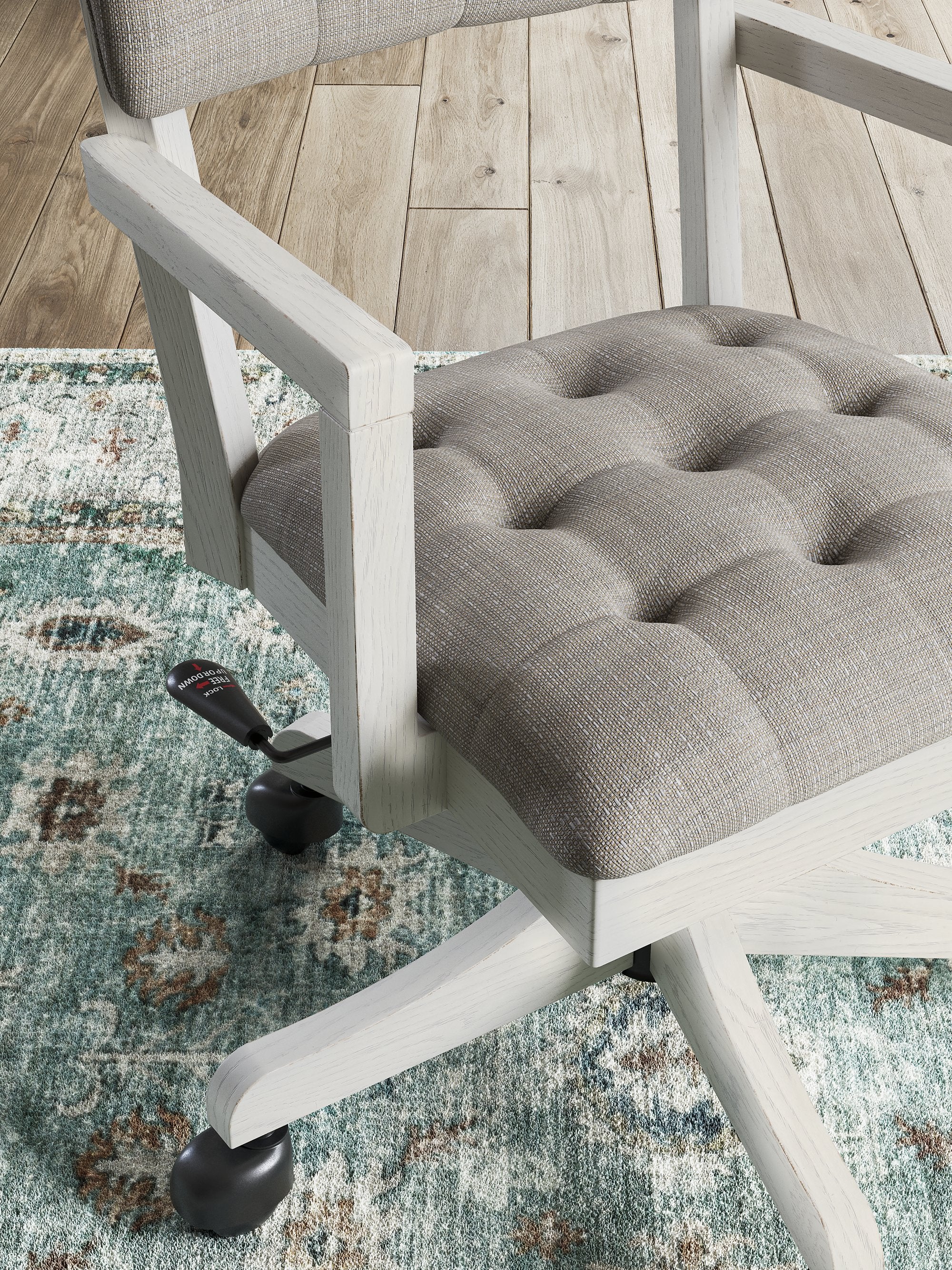 Robbinsdale Home Office Desk Chair - Ideal Furniture (Fresno,CA)