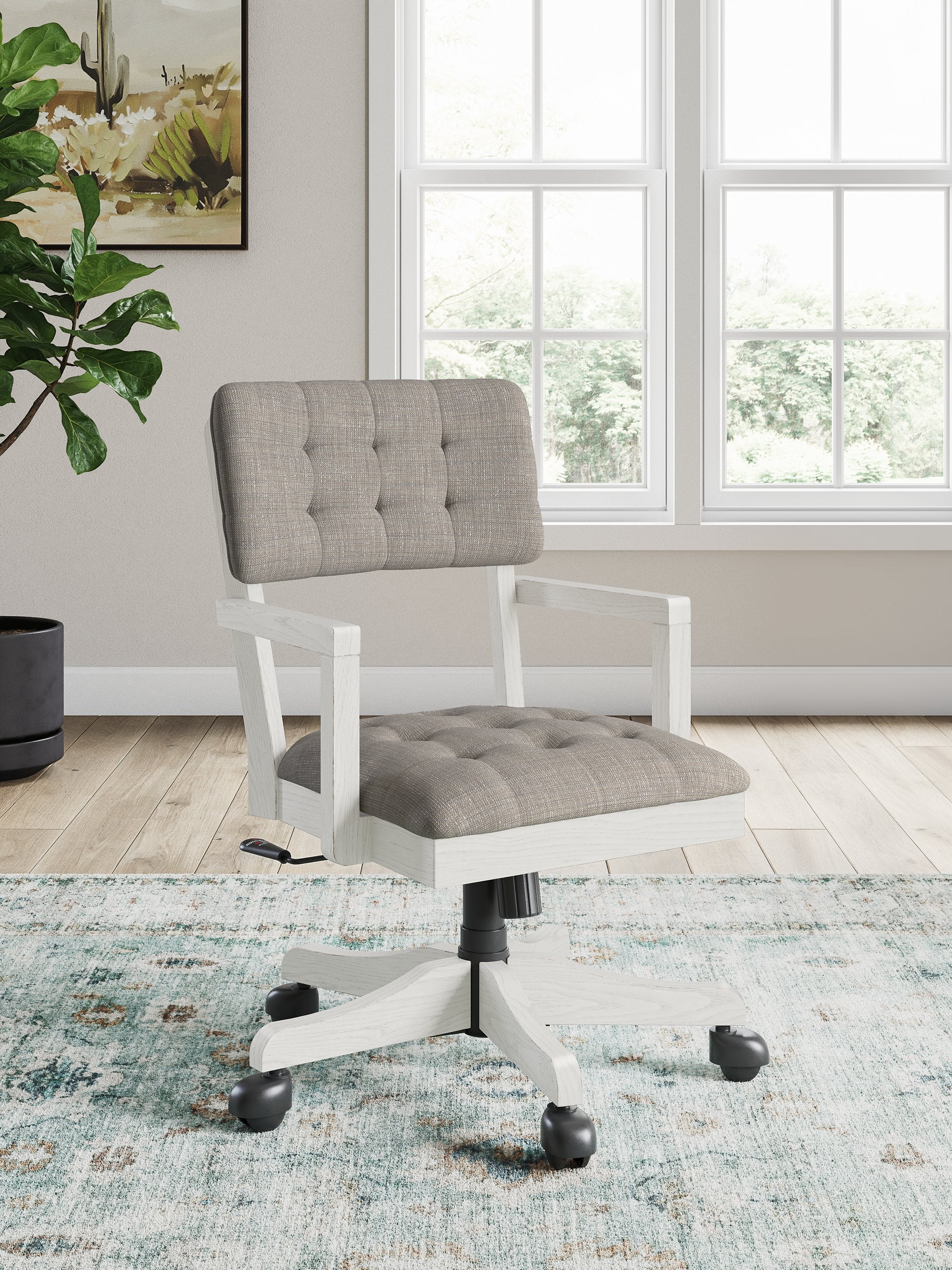 Robbinsdale Home Office Desk Chair - Ideal Furniture (Fresno,CA)