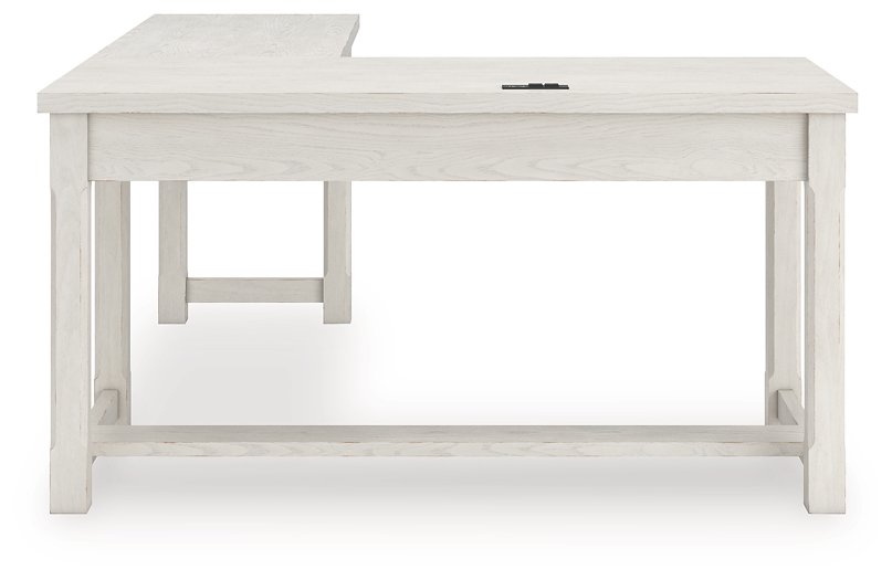 Robbinsdale L-Shaped Home Office Desk - Ideal Furniture (Fresno,CA)