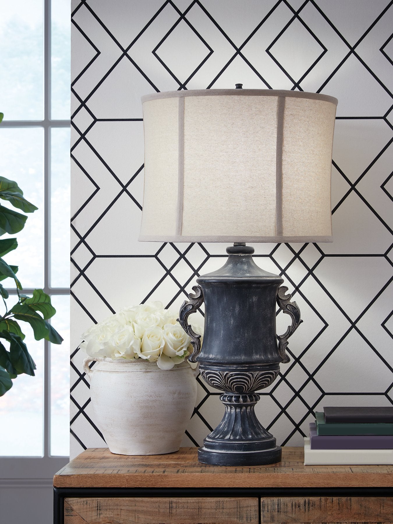 Morvanford Table Lamp - Ideal Furniture (Fresno,CA)