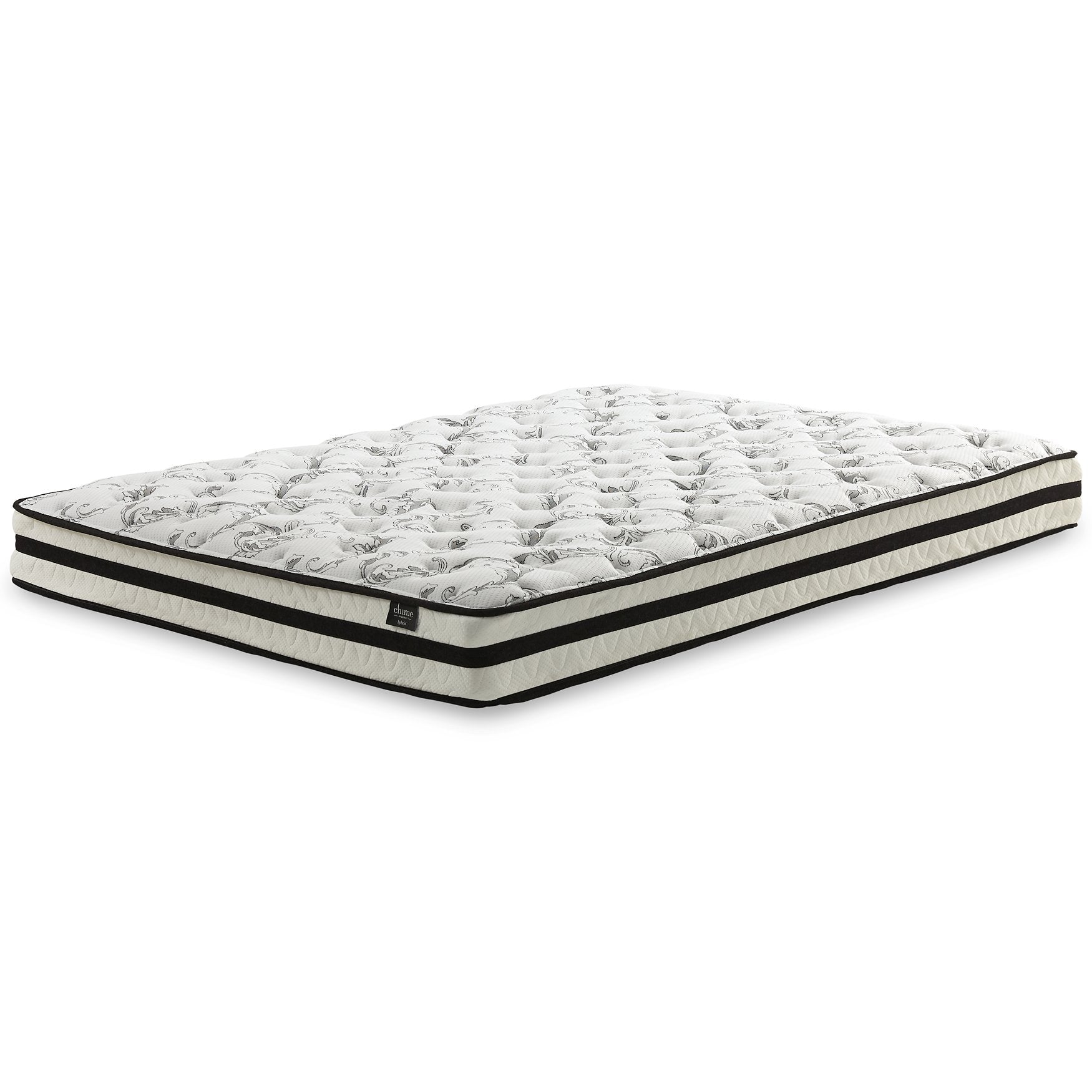 8 Inch Chime Innerspring Mattress Set - Ideal Furniture (Fresno,CA)