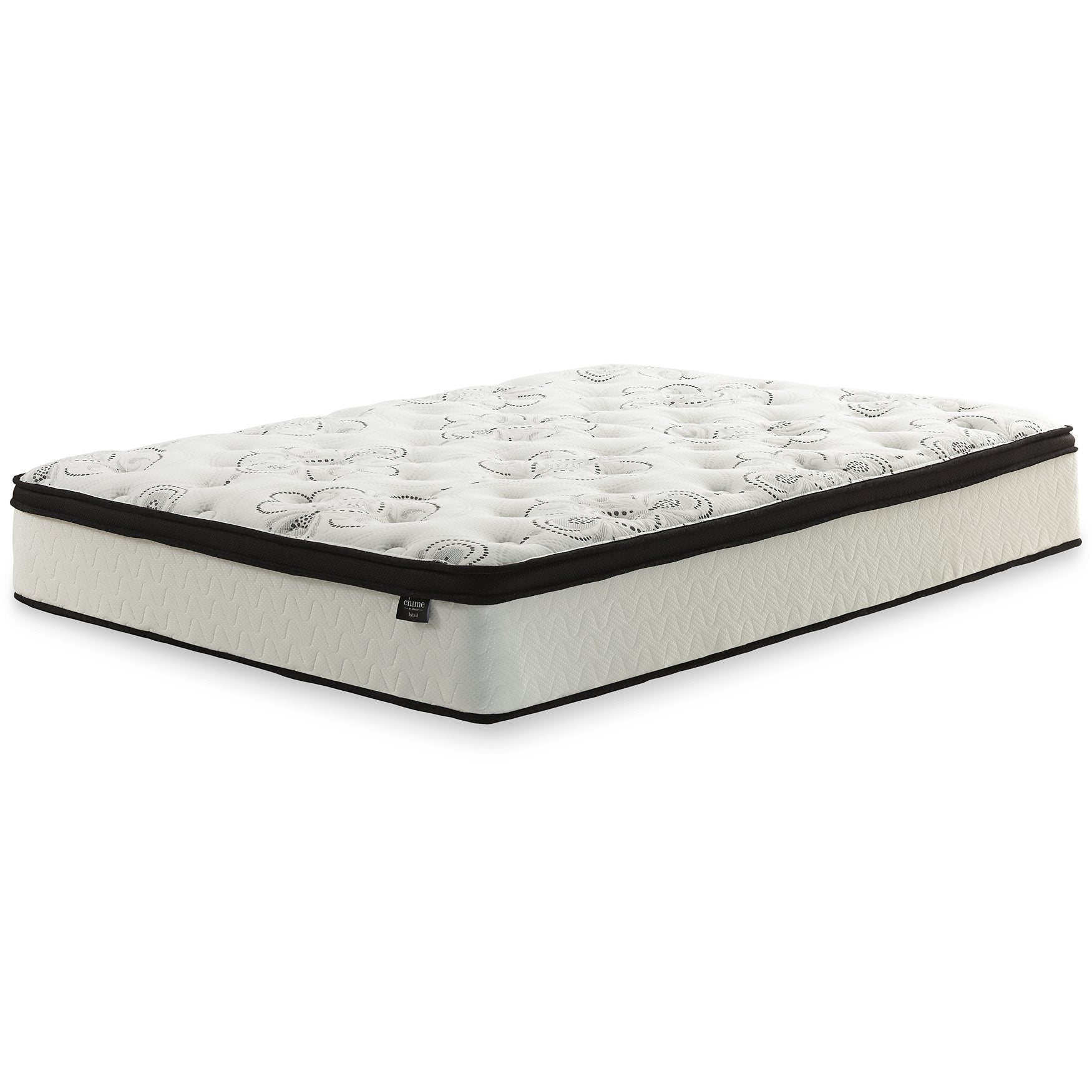 Chime 12 Inch Hybrid Mattress Package - Ideal Furniture (Fresno,CA)