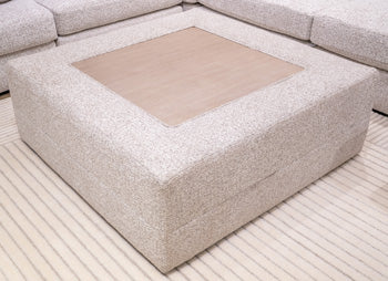 Ashbourne Estate Oversized Accent Ottoman - Ideal Furniture (Fresno,CA)