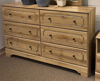 Aleaport Dresser and Mirror - Ideal Furniture (Fresno,CA)