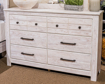 Makidern Dresser and Mirror - Ideal Furniture (Fresno,CA)