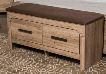 Kinlanni Bedroom Storage Bench - Ideal Furniture (Fresno,CA)