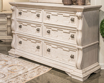 Bruchandi Dresser and Mirror - Ideal Furniture (Fresno,CA)