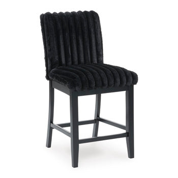 Mervannie Counter Height Barstool - Ideal Furniture (Fresno,CA)