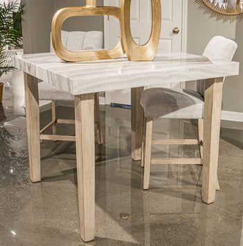 Larawyn Counter Height Dining Table - Ideal Furniture (Fresno,CA)