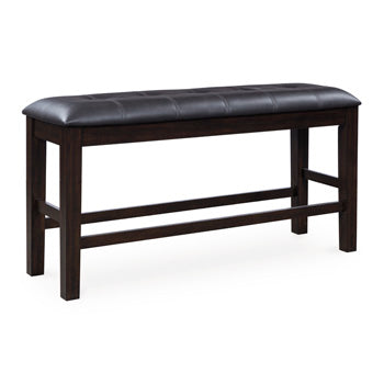 Haddigan Counter Height Dining Bench - Ideal Furniture (Fresno,CA)