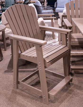 Seacliff Beach Outdoor Counter Height Bar Stool (Set of 2) - Ideal Furniture (Fresno,CA)