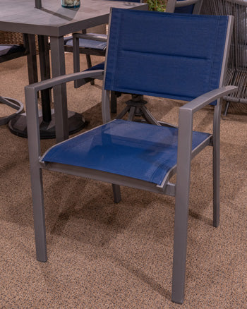 Rocky Creek Outdoor Sling Arm Chair (Set of 4) - Ideal Furniture (Fresno,CA)