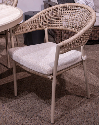 Orchard Beach Outdoor Arm Chair with Cushion (Set of 4) - Ideal Furniture (Fresno,CA)