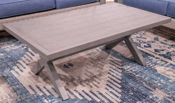 Half Moon Beach Outdoor Coffee Table - Ideal Furniture (Fresno,CA)