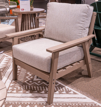 Grover Beach Outdoor Lounge Chair with Cushion (Set of 2) - Ideal Furniture (Fresno,CA)