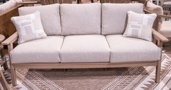 Grover Beach Outdoor Sofa with Cushion - Ideal Furniture (Fresno,CA)