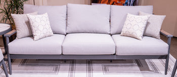 Ocean Beach Outdoor Sofa with Cushion - Ideal Furniture (Fresno,CA)