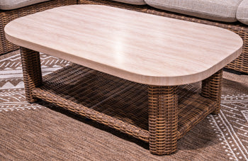 Dolan Creek Outdoor Coffee Table - Ideal Furniture (Fresno,CA)