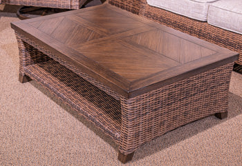 Monterey Point Outdoor Coffee Table - Ideal Furniture (Fresno,CA)