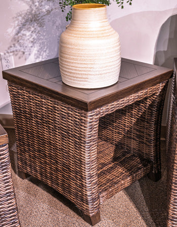 Monterey Point Outdoor End Table - Ideal Furniture (Fresno,CA)