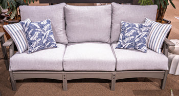 Cove Beach Outdoor Sofa with Cushion - Ideal Furniture (Fresno,CA)
