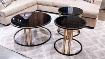 Hannerly Table (Set of 3) - Ideal Furniture (Fresno,CA)