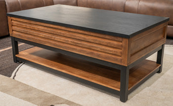Kallari Lift-Top Coffee Table - Ideal Furniture (Fresno,CA)