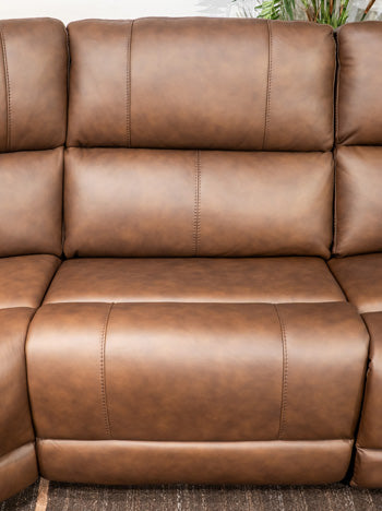Bleckley Power Sectional Reclining Sofa - Ideal Furniture (Fresno,CA)