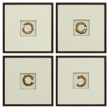 Dallbourne Wall Art (Set of 4) - Ideal Furniture (Fresno,CA)