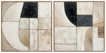 Bexlen Wall Art (Set of 2) - Ideal Furniture (Fresno,CA)