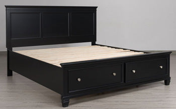 Lanolee Panel Storage Bed - Ideal Furniture (Fresno,CA)